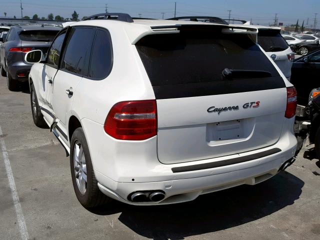 WP1AD2AP8ALA61126 - 2010 PORSCHE CAYENNE GT WHITE photo 3