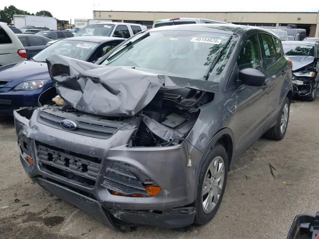 1FMCU0F76DUC42470 - 2013 FORD ESCAPE S GRAY photo 2