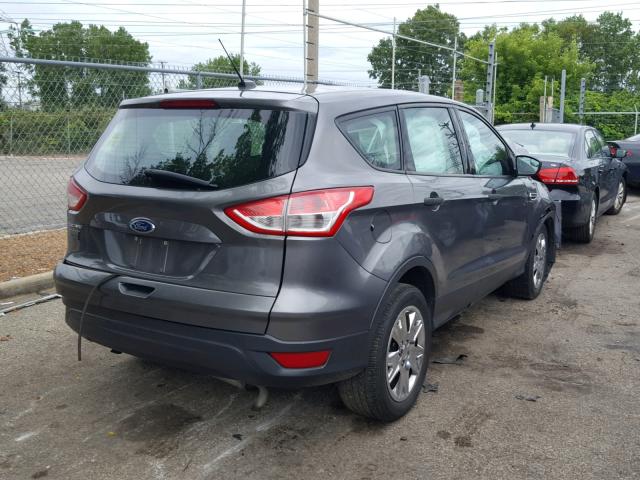 1FMCU0F76DUC42470 - 2013 FORD ESCAPE S GRAY photo 4