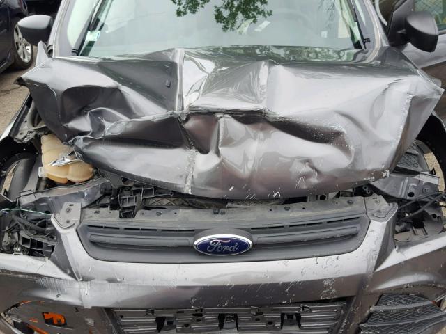 1FMCU0F76DUC42470 - 2013 FORD ESCAPE S GRAY photo 7