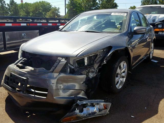 1HGCP26899A149338 - 2009 HONDA ACCORD EXL GRAY photo 2