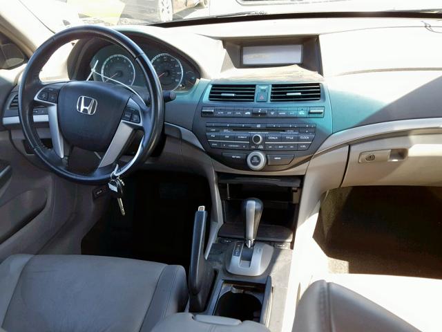 1HGCP26899A149338 - 2009 HONDA ACCORD EXL GRAY photo 9