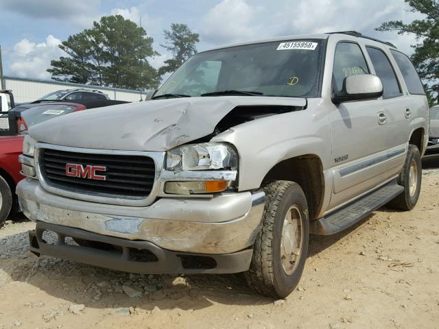 1GKEC13V34J133348 - 2004 GMC YUKON SILVER photo 2