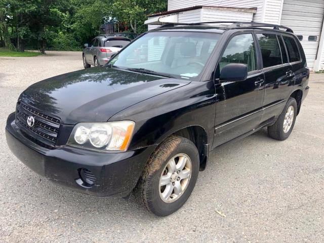 JTEGF21A130107882 - 2003 TOYOTA HIGHLANDER BLACK photo 2