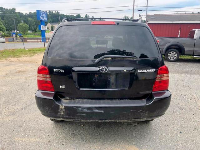 JTEGF21A130107882 - 2003 TOYOTA HIGHLANDER BLACK photo 5