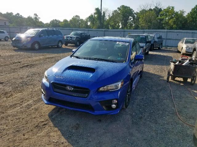 JF1VA1J67F9816080 - 2015 SUBARU WRX LIMITE BLUE photo 2