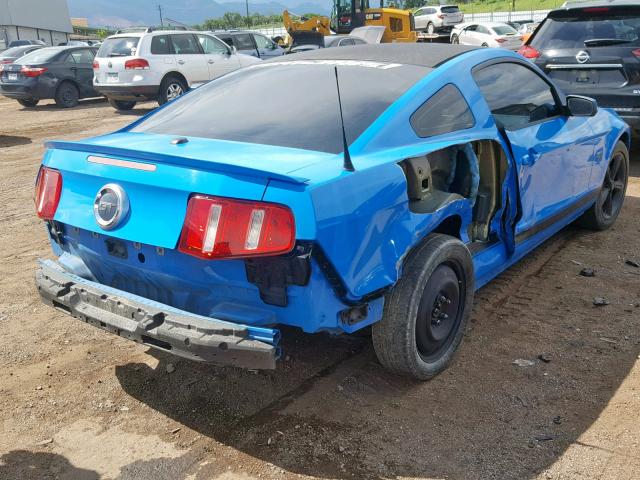 1ZVBP8CH8A5117315 - 2010 FORD MUSTANG GT BLUE photo 9