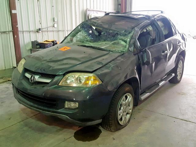 2HNYD18995H540489 - 2005 ACURA MDX TOURIN GRAY photo 2