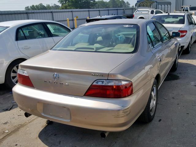 19UUA56613A043947 - 2003 ACURA 3.2TL GOLD photo 4