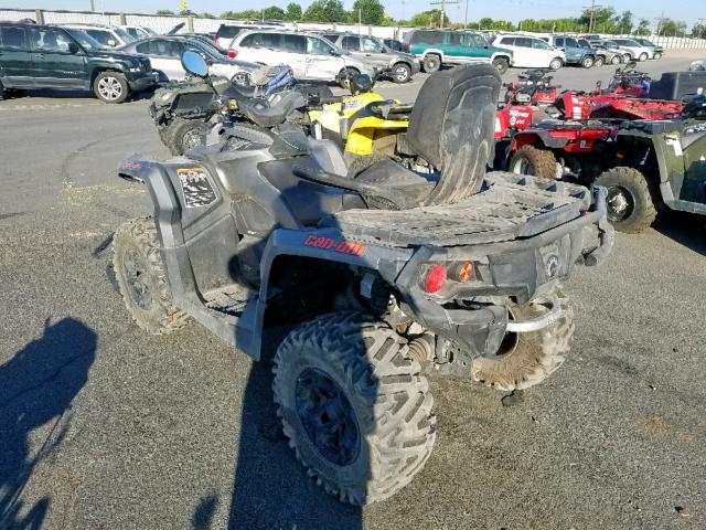 3JBLPAN2XFJ000607 - 2015 CAN-AM OUTLANDER GRAY photo 3