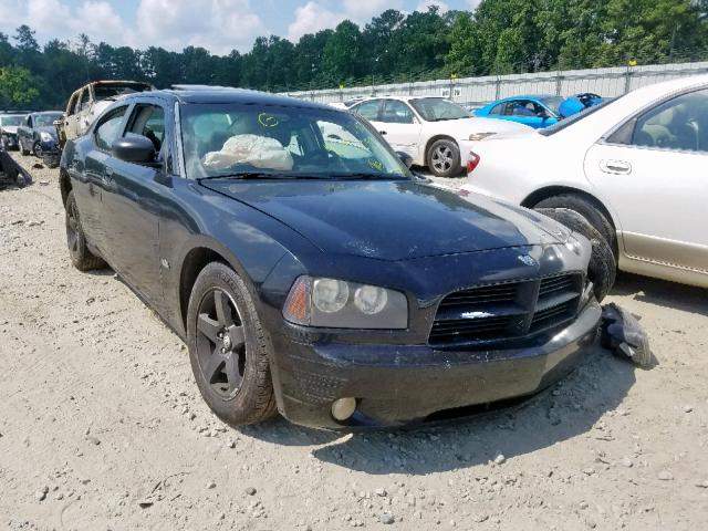 2B3KA33V39H554996 - 2009 DODGE CHARGER SX BLACK photo 1