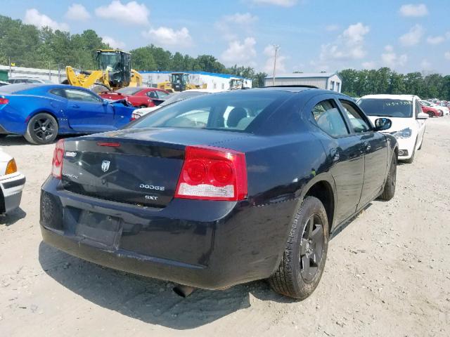 2B3KA33V39H554996 - 2009 DODGE CHARGER SX BLACK photo 4