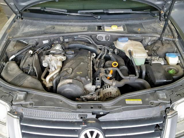 WVWME63B64P330855 - 2004 VOLKSWAGEN PASSAT GL GRAY photo 7