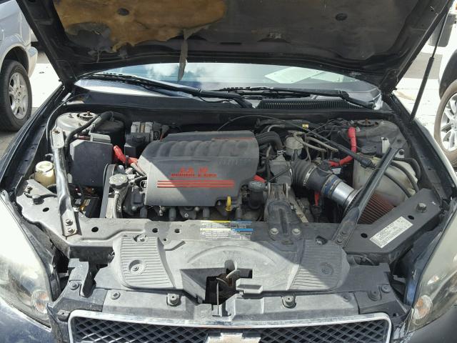 2G1WL15C869361221 - 2006 CHEVROLET MONTE CARL BLACK photo 7