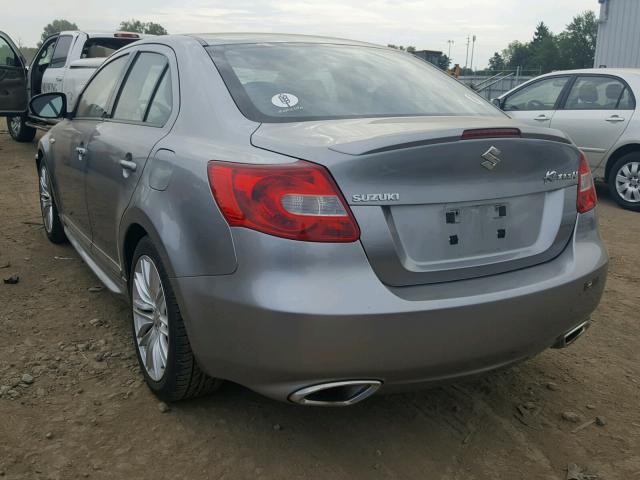 JS2RE9A61C6100048 - 2012 SUZUKI KIZASHI SP SILVER photo 3