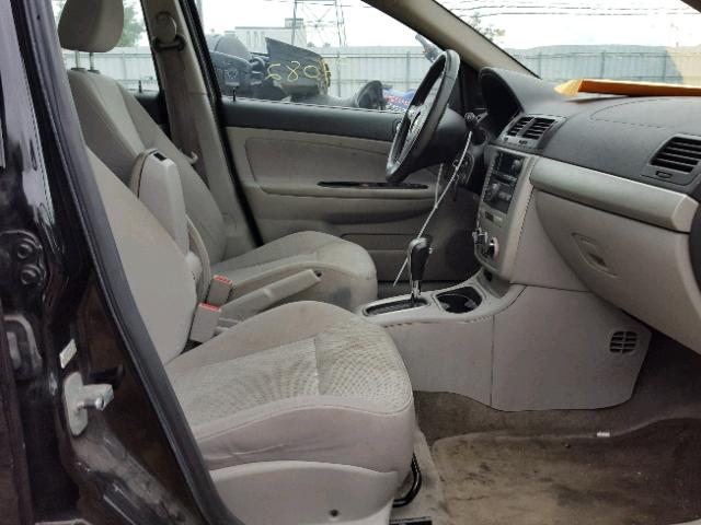 1G1AM55B677156246 - 2007 CHEVROLET COBALT SS BLACK photo 5