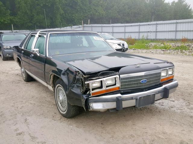 2FABP73FXJX202768 - 1988 FORD CROWN VICT BLACK photo 1