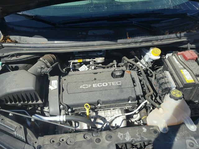 1G1JA5SH9F4187542 - 2015 CHEVROLET SONIC LS BLACK photo 7