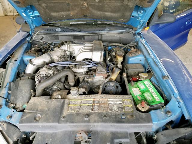 1FALP42T7SF165623 - 1995 FORD MUSTANG GT BLUE photo 7