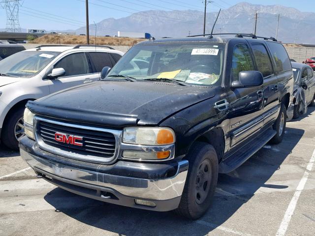 3GKEC16T44G296957 - 2004 GMC YUKON XL C BLACK photo 2