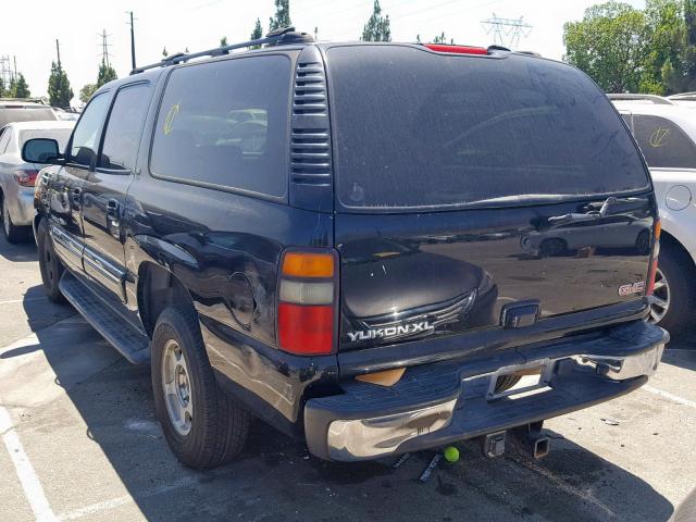 3GKEC16T44G296957 - 2004 GMC YUKON XL C BLACK photo 3