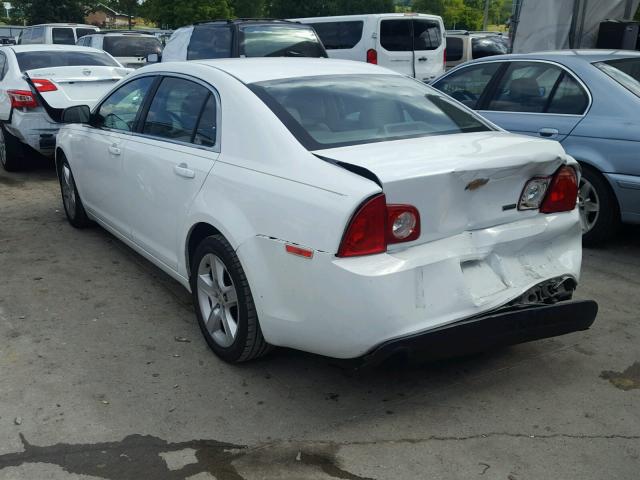 1G1ZA5EUXBF196969 - 2011 CHEVROLET MALIBU LS WHITE photo 3