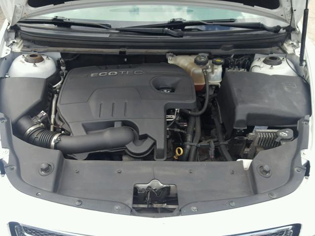 1G1ZA5EUXBF196969 - 2011 CHEVROLET MALIBU LS WHITE photo 7
