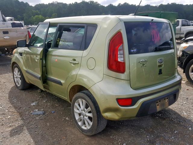 KNDJT2A64D7602116 - 2013 KIA SOUL + GREEN photo 3