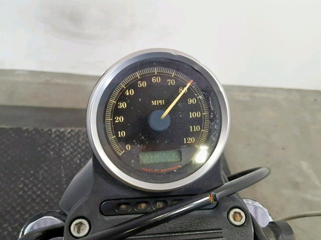 1HD1CZ3168K450299 - 2008 HARLEY-DAVIDSON XL1200 N GREEN photo 7