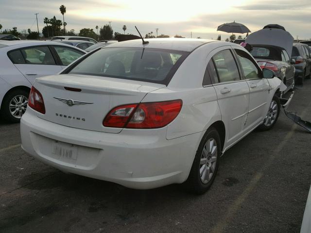 1C3LC46JX8N218428 - 2008 CHRYSLER SEBRING LX WHITE photo 4