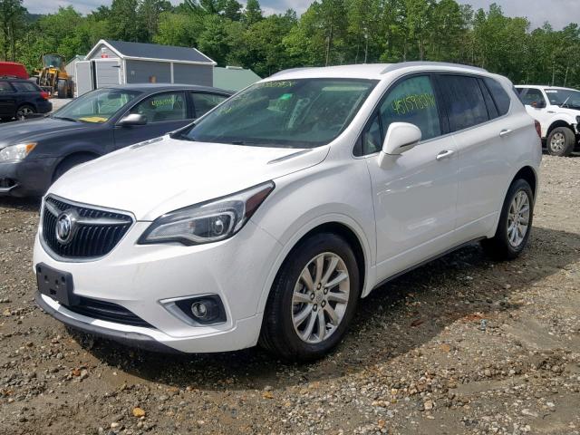 LRBFXCSA7KD002030 - 2019 BUICK ENVISION E WHITE photo 2