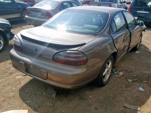 1G2WK52J32F125084 - 2002 PONTIAC GRAND PRIX GRAY photo 4