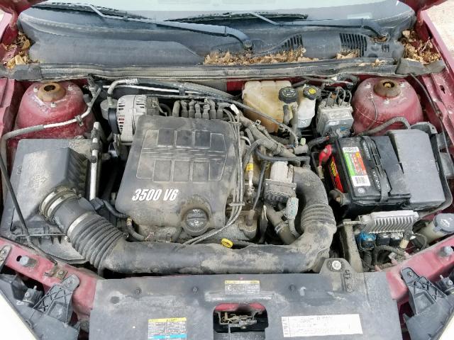1G1ZT62895F273214 - 2005 CHEVROLET MALIBU MAX 栗色 照片 7