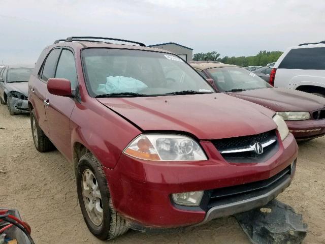 2HNYD18872H517554 - 2002 ACURA MDX TOURIN RED photo 1