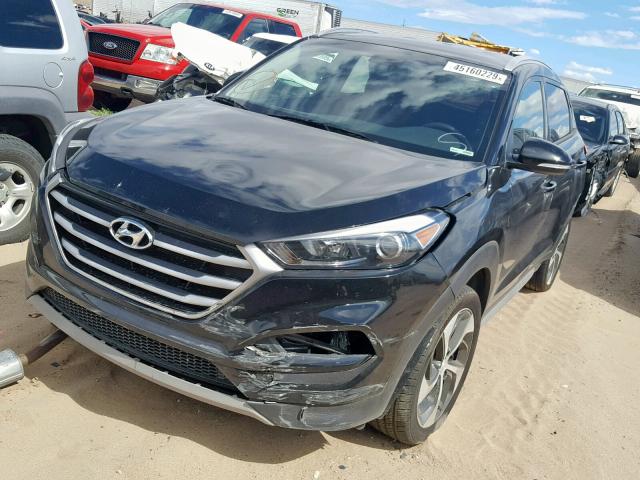 KM8J33AL6JU771929 - 2018 HYUNDAI TUCSON SPO BLACK photo 2