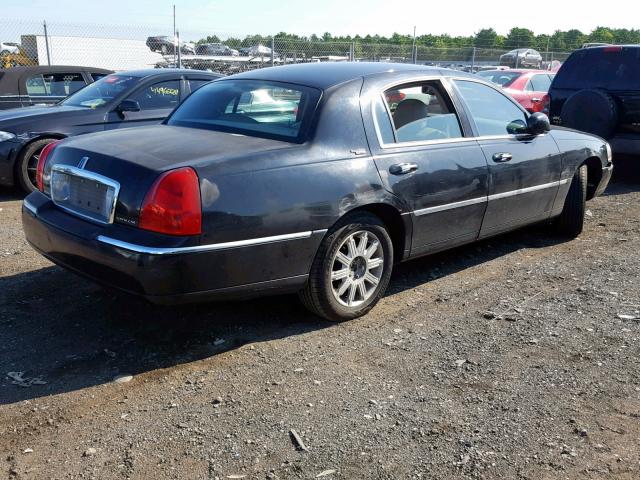 1LNHM82W26Y625612 - 2006 LINCOLN TOWN CAR S BLACK photo 4