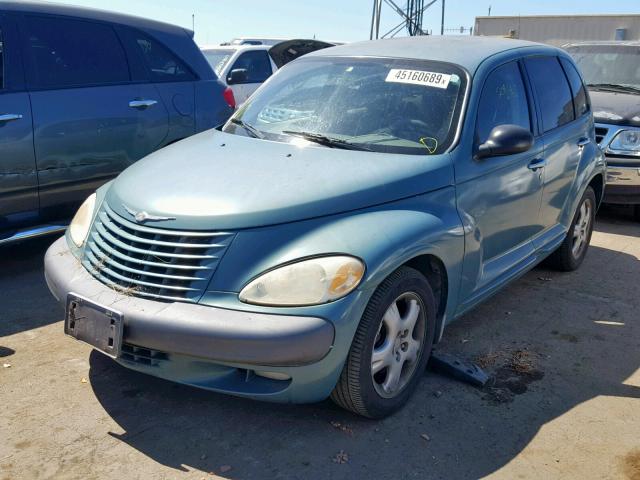 3C4FY58B72T250864 - 2002 CHRYSLER PT CRUISER GREEN photo 2