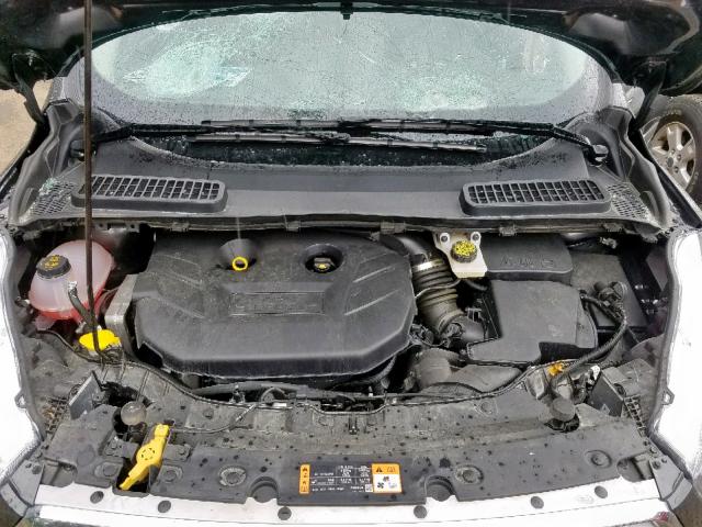 1FMCU9J99JUC35747 - 2018 FORD ESCAPE TIT GRAY photo 7