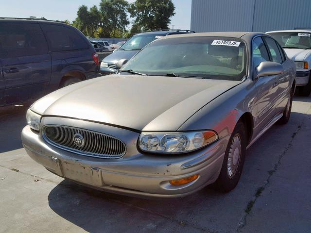 1G4HP54K3Y4181604 - 2000 BUICK LESABRE CU TAN photo 2