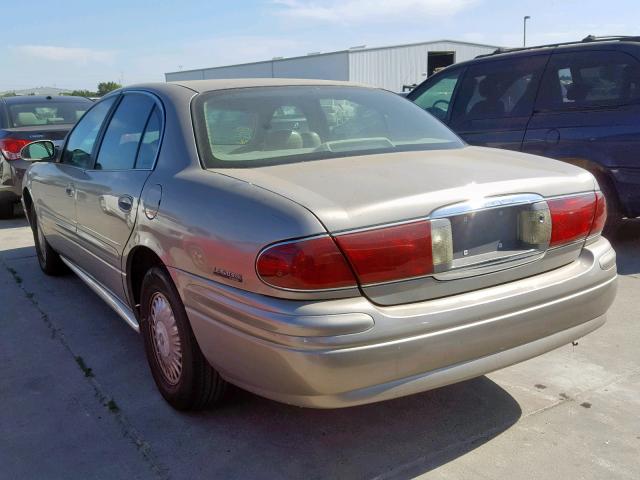 1G4HP54K3Y4181604 - 2000 BUICK LESABRE CU TAN photo 3