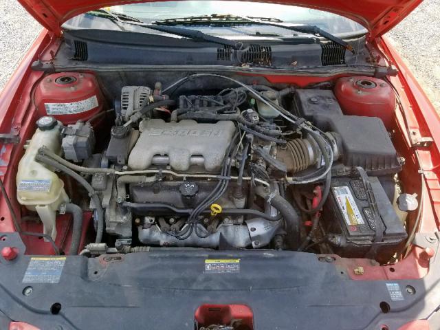 1G2NF52EX4M524463 - 2004 PONTIAC GRAND AM S RED photo 7