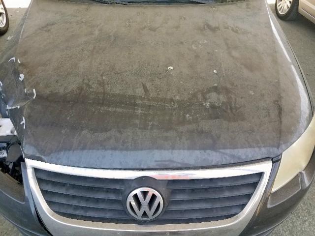 WVWJK73C78E072910 - 2008 VOLKSWAGEN PASSAT TUR CHARCOAL photo 7