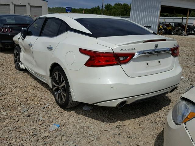 1N4AA6AP7GC384261 - 2016 NISSAN MAXIMA 3.5 WHITE photo 3