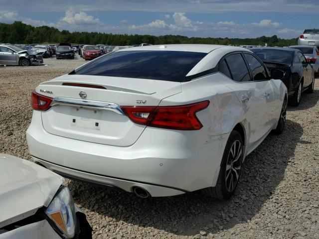 1N4AA6AP7GC384261 - 2016 NISSAN MAXIMA 3.5 WHITE photo 4