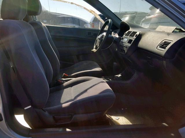 2HGEJ6443WH104054 - 1998 HONDA CIVIC DX SILVER photo 5