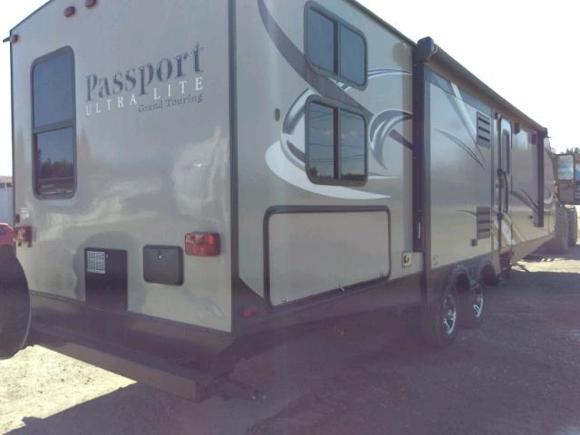 4YDT3002XCV601006 - 2016 KEYSTONE PASSPORT GRAY photo 4