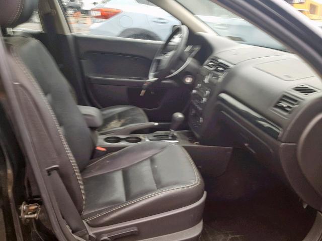 3FAHP08128R257237 - 2008 FORD FUSION SEL BLACK photo 5