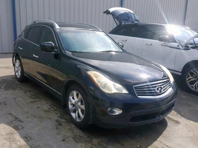 JNKAJ09E18M300214 - 2008 INFINITI EX35 BASE BLACK photo 1