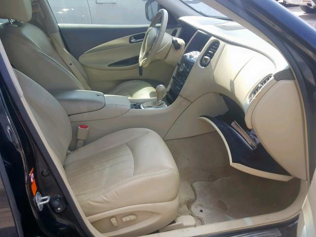 JNKAJ09E18M300214 - 2008 INFINITI EX35 BASE BLACK photo 5