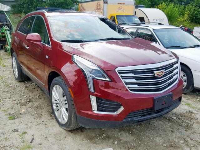 1GYKNFRS1JZ233779 - 2018 CADILLAC XT5 PREMIU RED photo 1